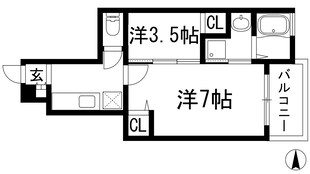 プラセール宝塚1の物件間取画像